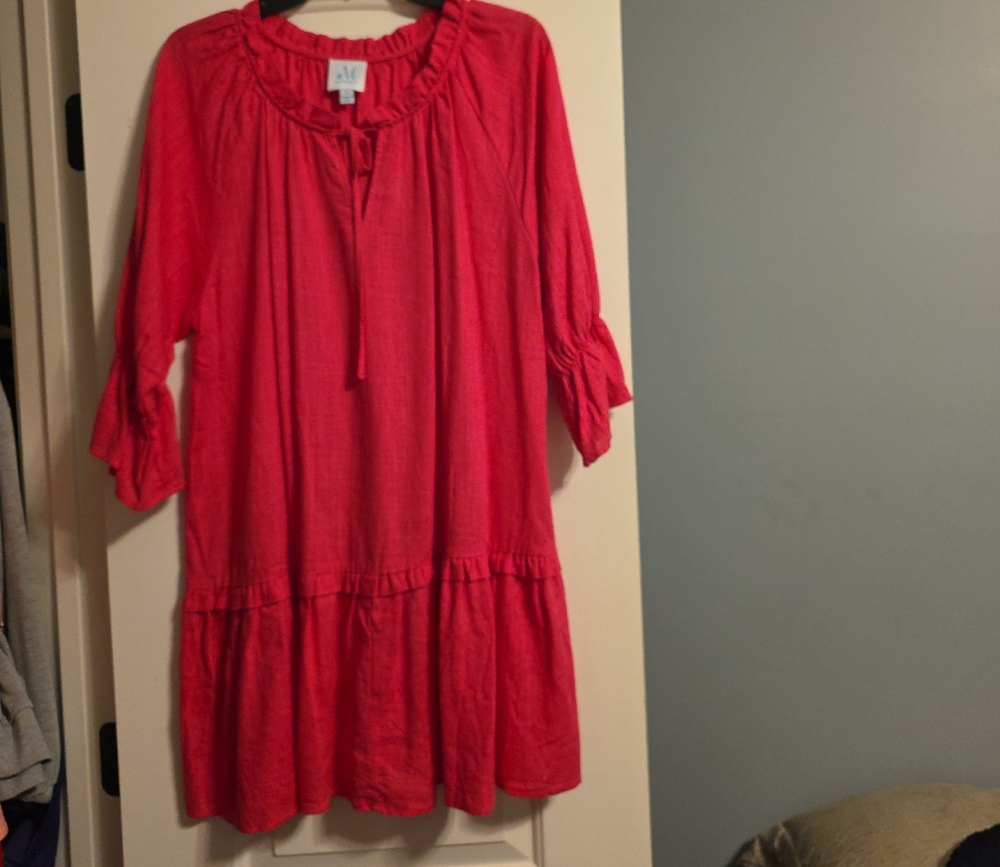 Red Midi Dress